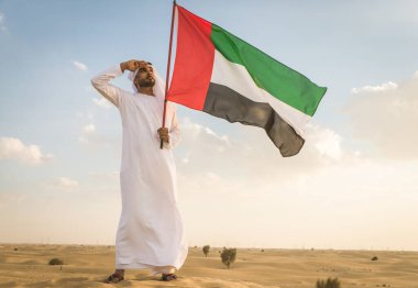 Arabic men in the desert