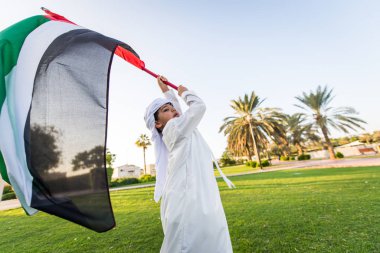 Group of middle eastern kids in Dubai