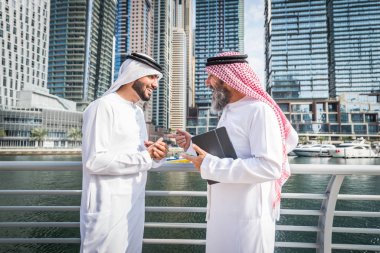 Businessmen in Dubai