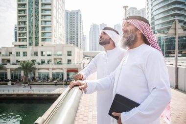 Businessmen in Dubai