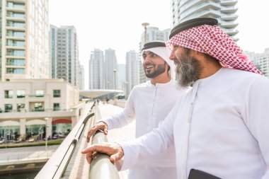 Businessmen in Dubai