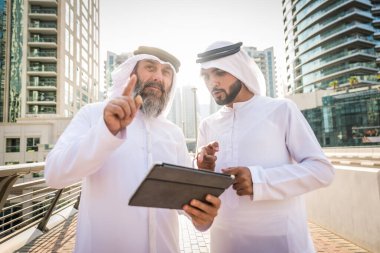 Businessmen in Dubai