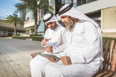 Businessmen in Dubai