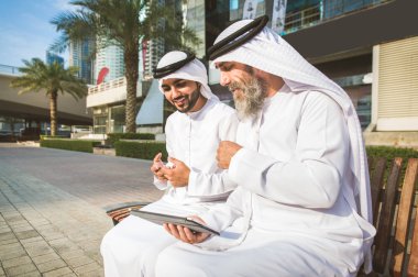 Businessmen in Dubai