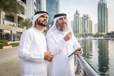 Businessmen in Dubai