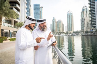 Businessmen in Dubai