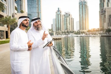 Businessmen in Dubai