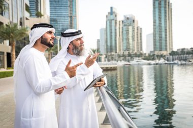 Businessmen in Dubai