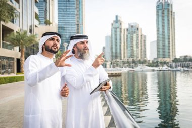 Businessmen in Dubai