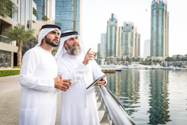 Businessmen in Dubai