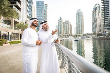 Businessmen in Dubai