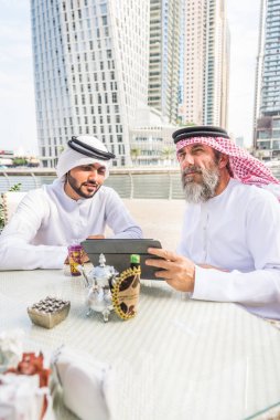 Businessmen in Dubai