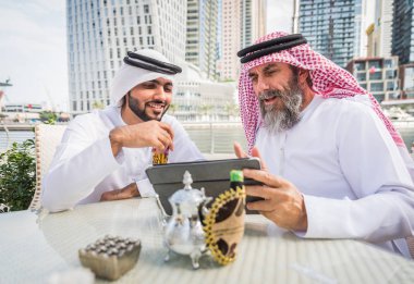 Businessmen in Dubai