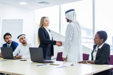 Business meeting in Dubai
