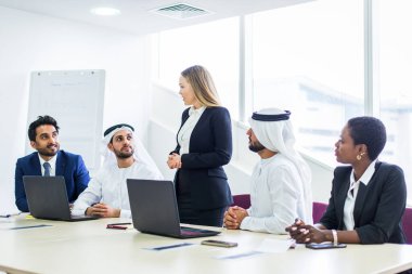 Business meeting in Dubai