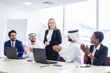 Business meeting in Dubai