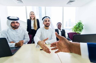 Business meeting in Dubai