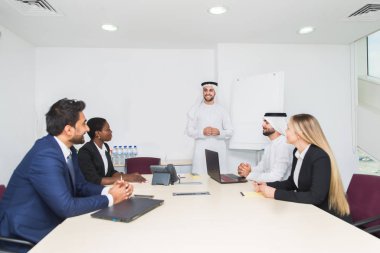 Business meeting in Dubai