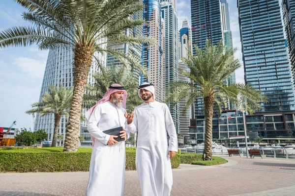 Businessmen in Dubai — 스톡 사진