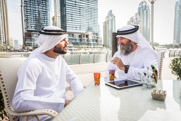 Businessmen in Dubai — 스톡 사진