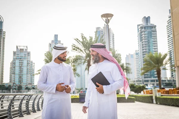 Businessmen in Dubai — 스톡 사진