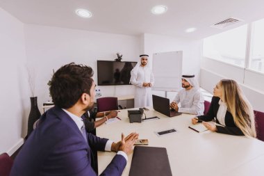 Business meeting in Dubai