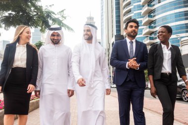 Group of businessmen in Dubai