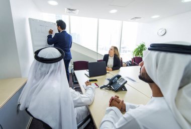 Business meeting in Dubai