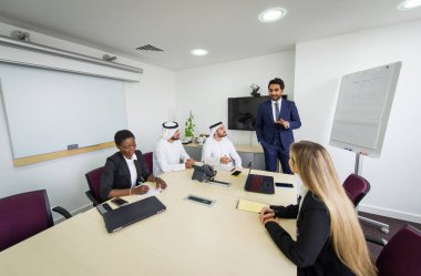 Business meeting in Dubai