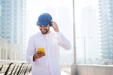 Arabic man with kandora in Dubai