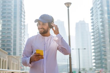 Arabic man with kandora in Dubai