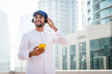 Arabic man with kandora in Dubai