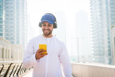 Arabic man with kandora in Dubai