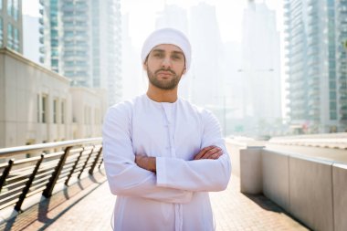 Arabic man with kandora in Dubai