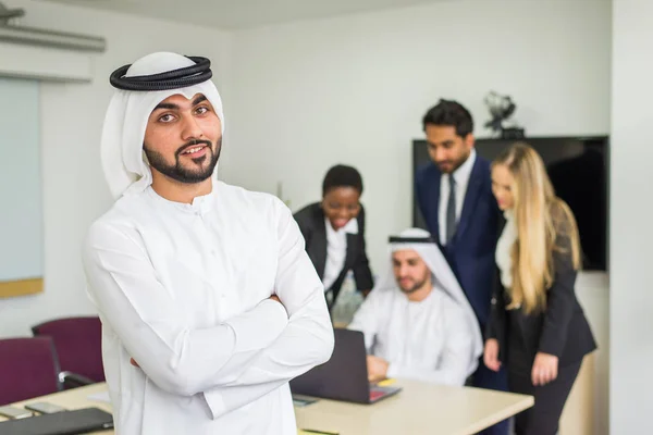 Reunião de negócios em Dubai — Fotografia de Stock