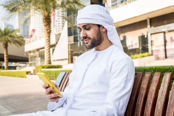 Arabic man with kandora in Dubai