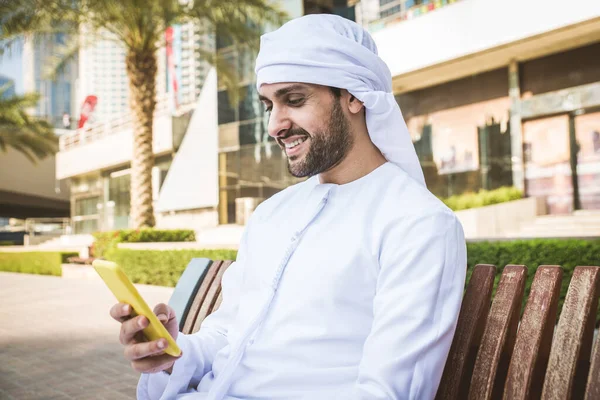 Arabic man with kandora in Dubai