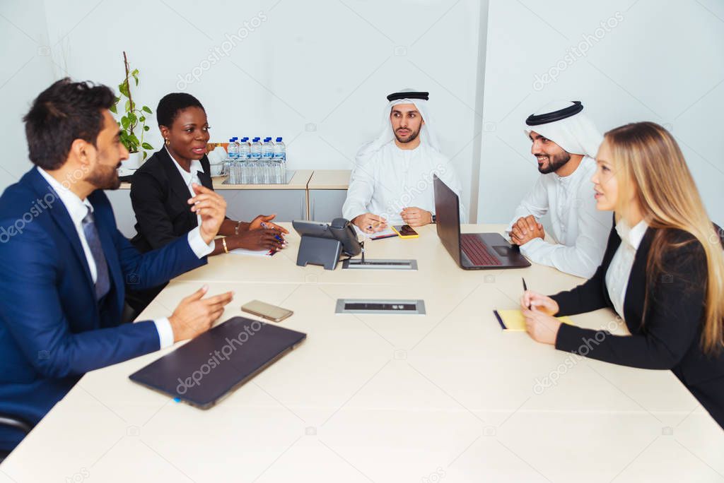 Business meeting in Dubai