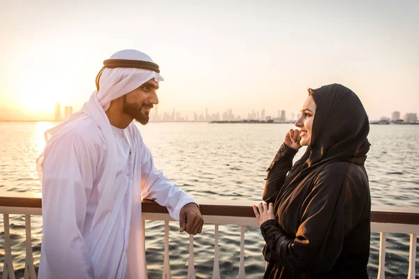 Arabic couple dating in Dubai