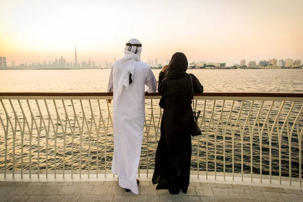 Arabscy randki w Dubaj — Zdjęcie stockowe