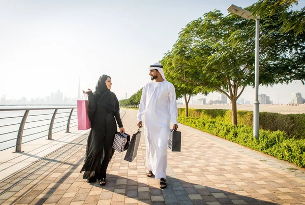 Arabscy randki w Dubaj — Zdjęcie stockowe