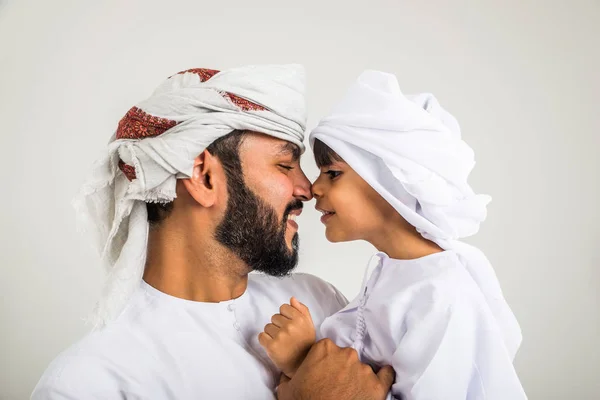 Emirates people in studio — Stock Photo, Image