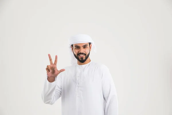 Emirates people in studio — Stock Photo, Image