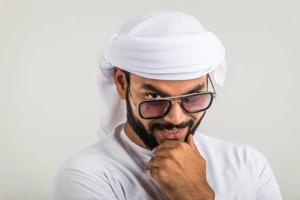 Emirates people in studio — Stock Photo, Image