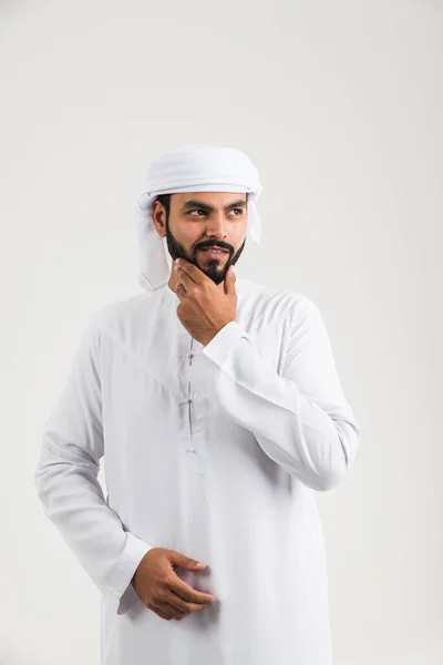 Emirates people in studio — Stockfoto