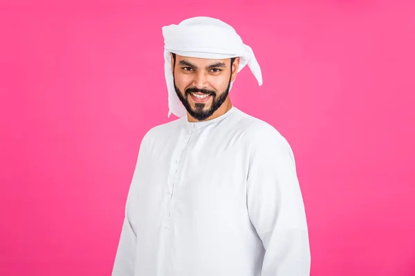 Emirates people in studio — Stockfoto