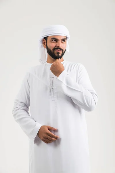 Emirates people in studio — Stockfoto