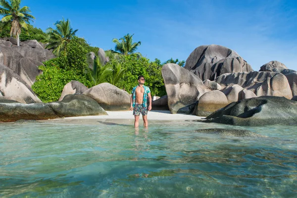 La digue, Seychellen — Stockfoto