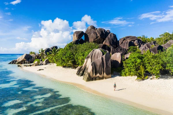 La Digue, seicheles — Fotografia de Stock