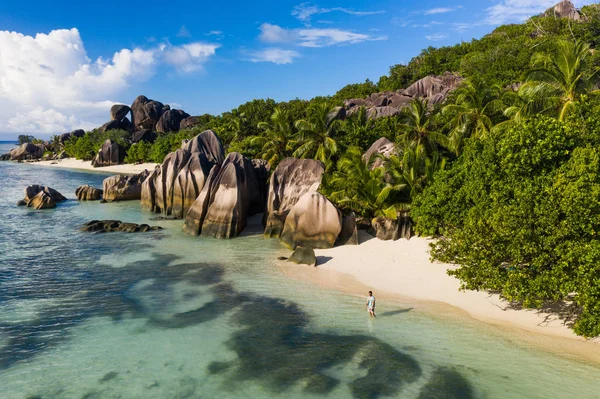 La Digue, seicheles — Fotografia de Stock